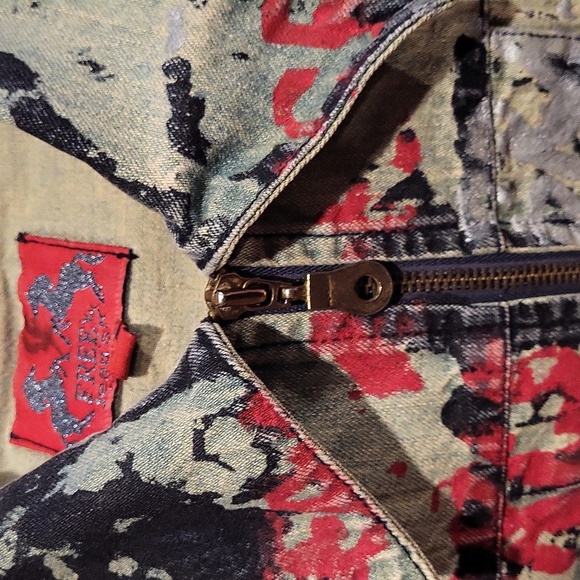 PRPS Artistic Splatter Jean Jacket - Picture 2 of 4